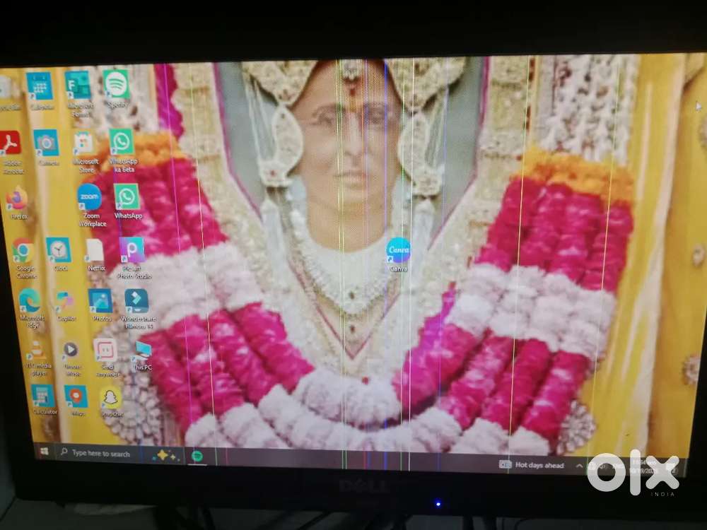 Computer display.  Dell
