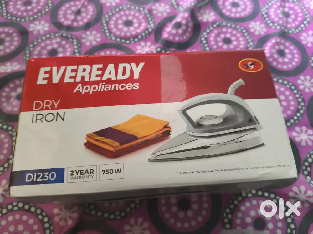 DRY IRON EVEREADY APPLIANCES