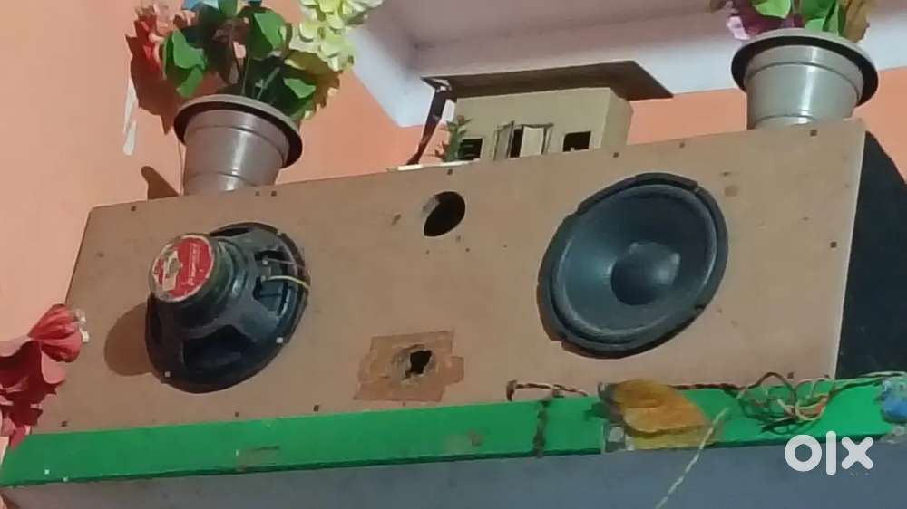 2 Woofer 8 inch 1/3 फिट box