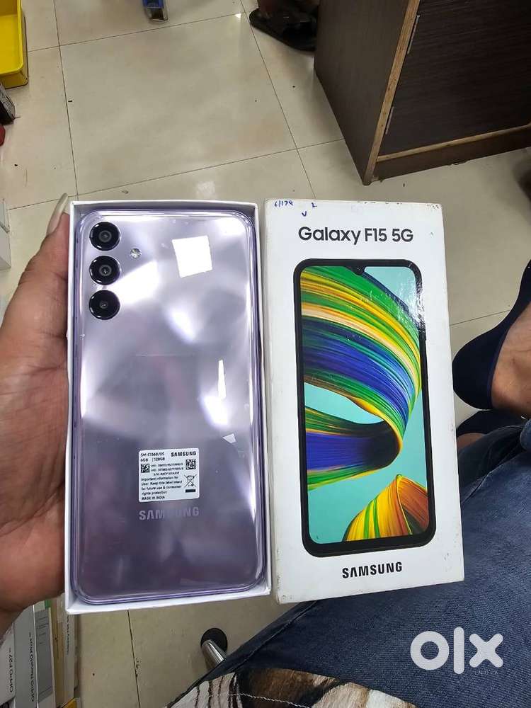 Samsung Galaxy F15 5G (Groovy Violet, 128 GB)  (6 GB RAM)
