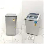Samsung single door and LG top load washing machine with warranty