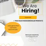 FIELD SALES EXECUTIVE (Solar Product)
