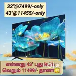 Special discount sales sony new 43 inch smart Android led tv @11444