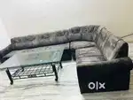7 seater sofa set with table