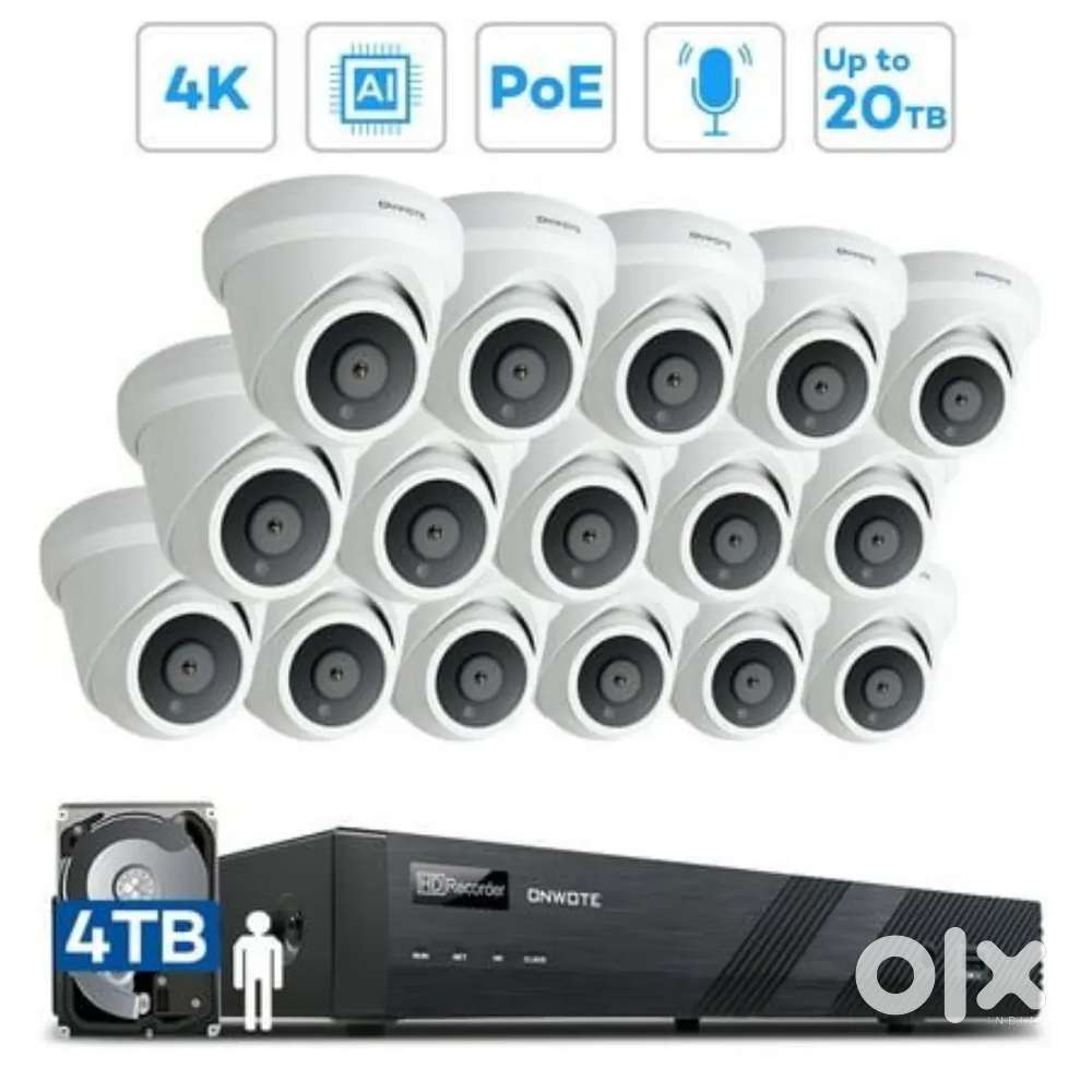 16 Cctv camera setup