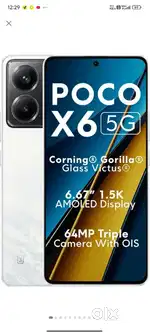 Poco x 6 in top notch condition