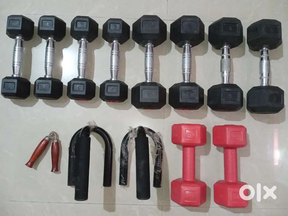 New Hexagon Dumbbells pairs
