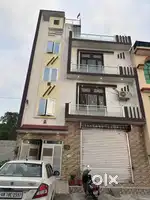 House with a big hall for shop