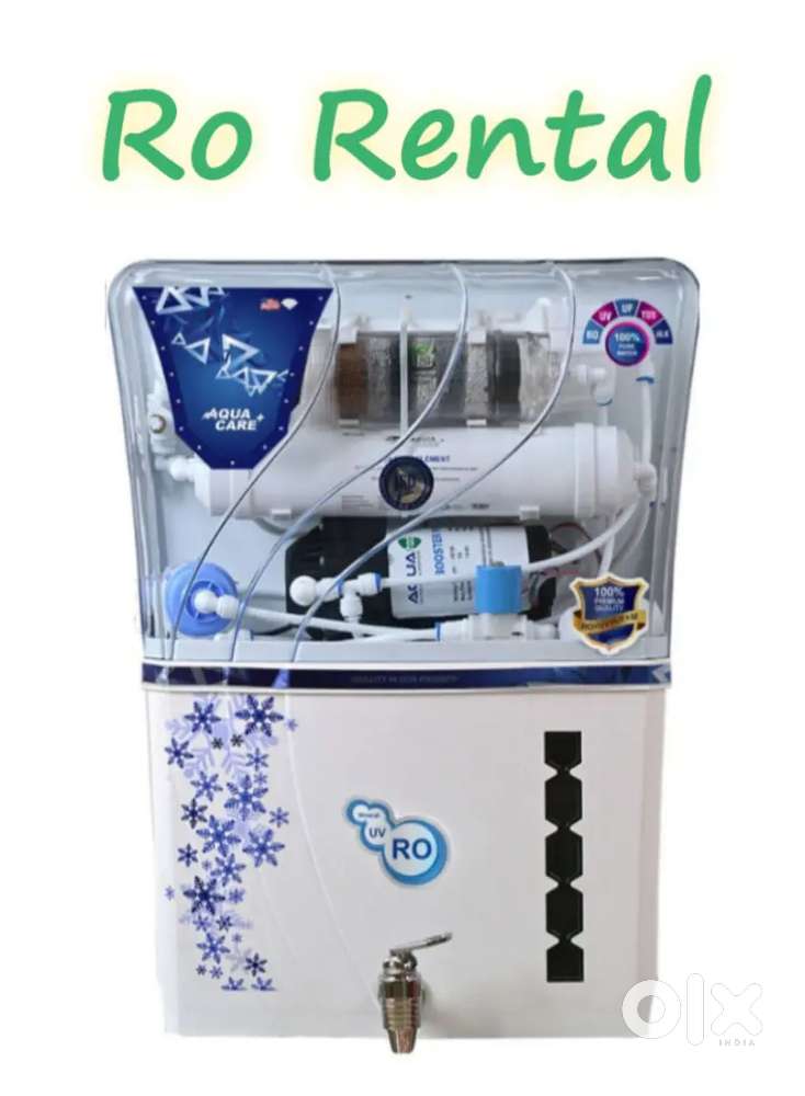 Water purifier available on rent