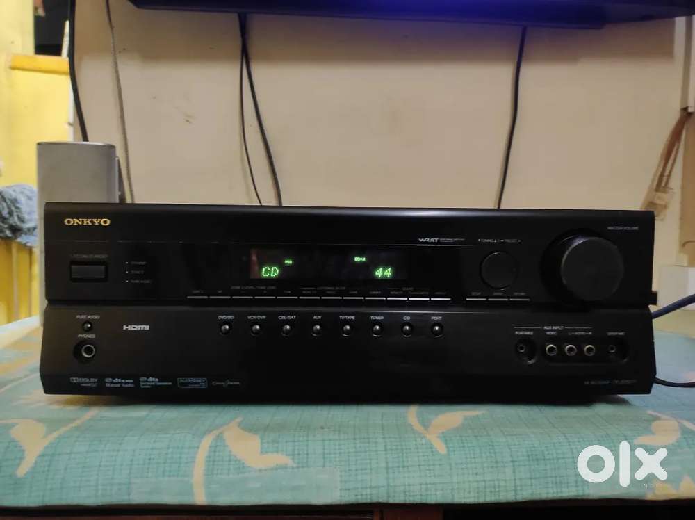 onkyo TX-SR507 av receiver/amplifier 5.1 channel 100 Watts 8 ohms