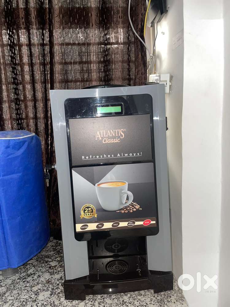 ATLANTIS CLASSIC 2-Lane Tea and Coffee Vending Machine 2 Ltrs hot Tank