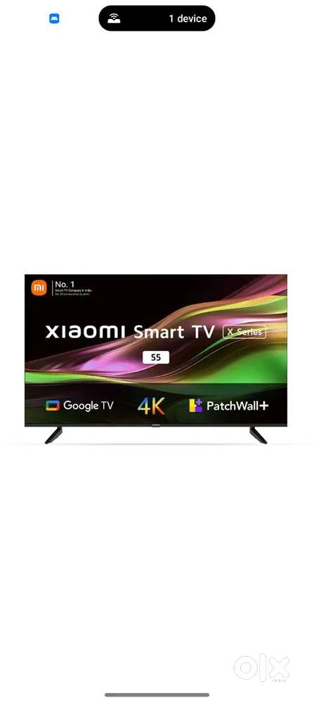 Xiomi x series Smart Google TV 4K 55inch