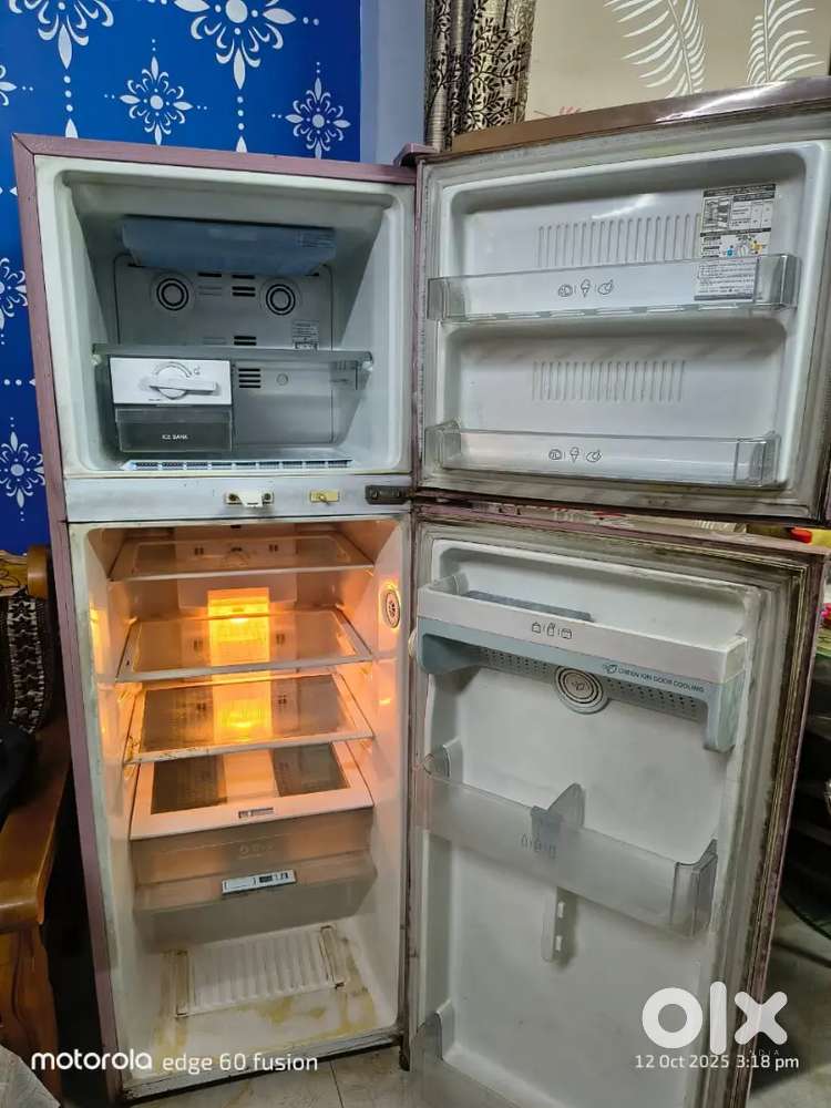 LG Double Door Refrigerator – 270L  Good Cooling  Working Condition