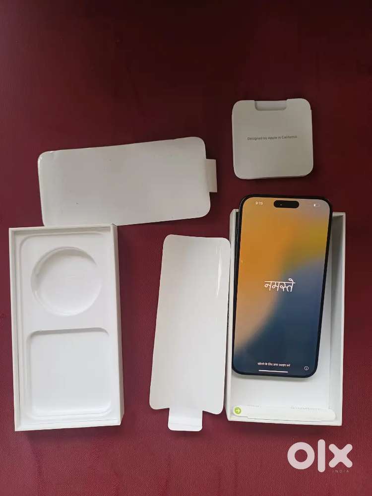 iPhone 15 Pro Max  ब्लू  512 GB  नया रिप्लेसमेंट वारंटी फरवरी 2026