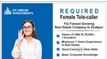 Minimum 1 year experience in real estate