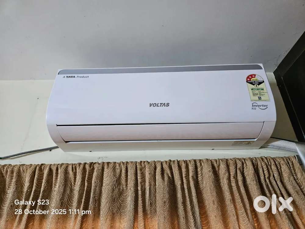 Voltas 1 ton 3 inverter split AC new condition