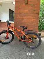 REGIONX SEMI FAT 26 T (inch) Mountain/Hardtail Cycle (21 Gear, Orange]