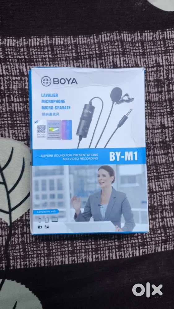 (Boya m1 Mic ) brand new Quality (Best audio recording mic)