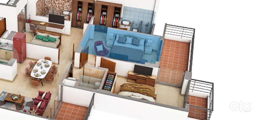 4BHK FLAT FOR RENT