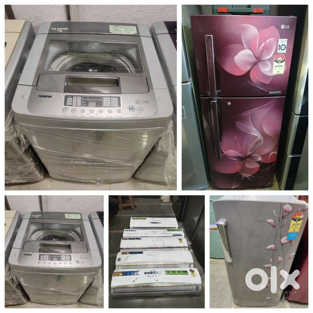 5 YEAR WARRANTY GIVEN [FREE DELIVERY] SELL W. M, FRIDGE, AC