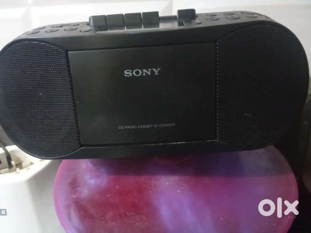 Sony cd radio cassette corder