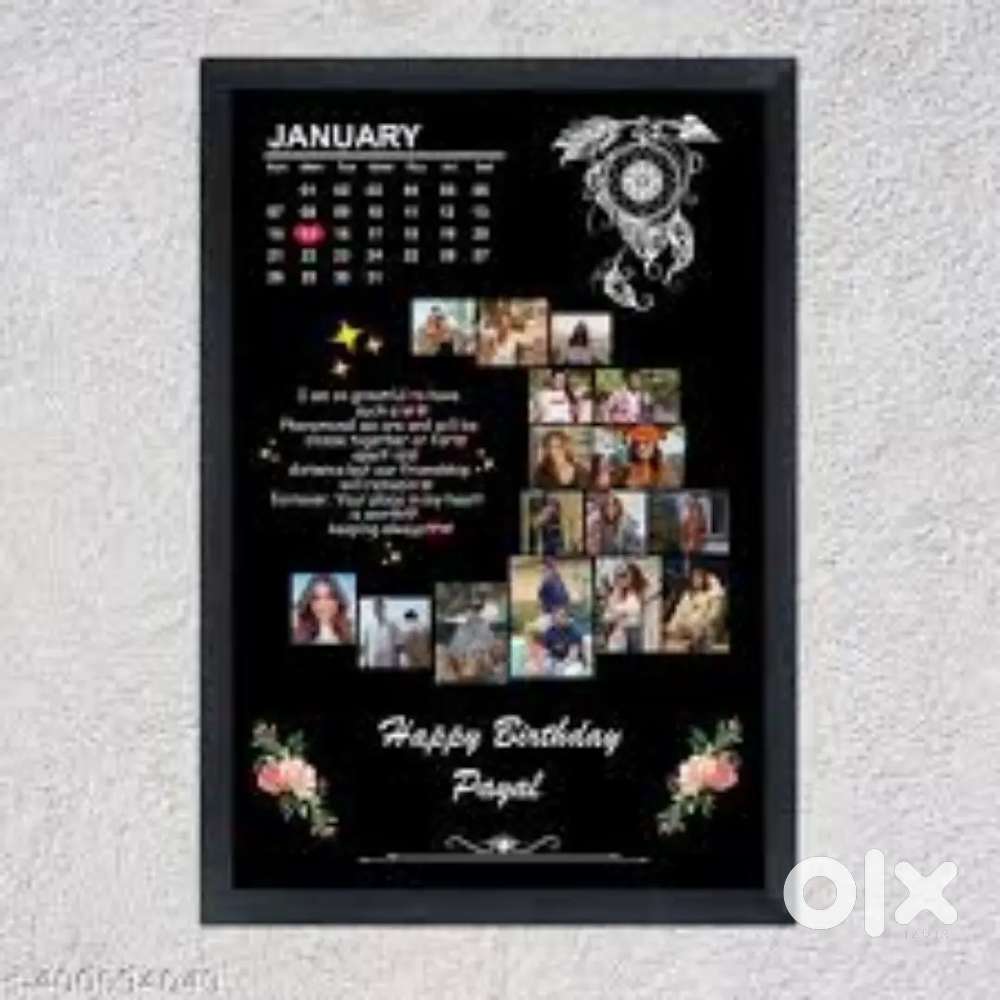Custom photo frame