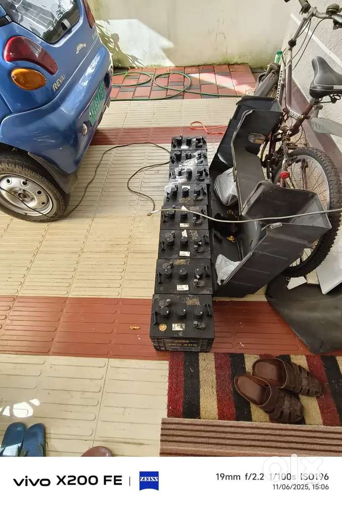 High capacity (200AH) batteries