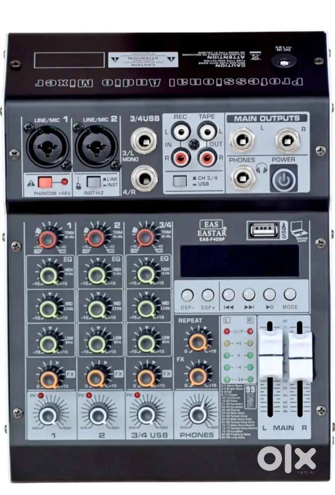 Audio mixer 4 channel
