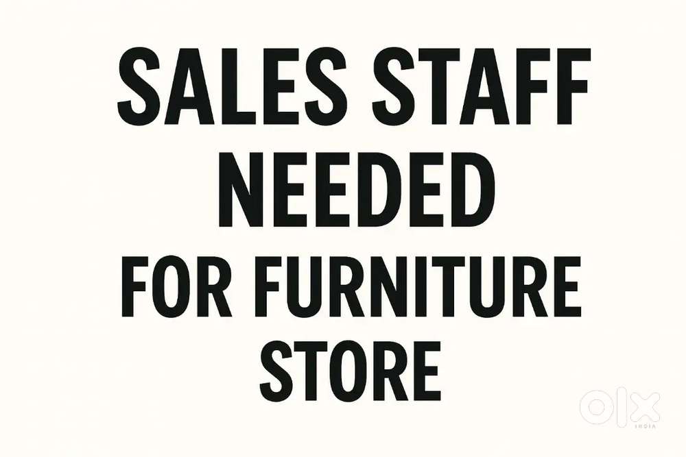 Sales Staff Needed