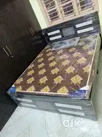 Queen Size Cot with Mattress – Affordable and Comfortable!