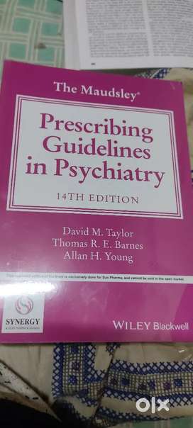 Maudsley Prescribing Guidelines (14th edition) Brand New Sealed Book