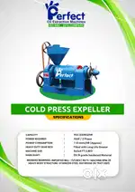 COLD PRESS OIL EXPELLER, OIL FILTER, WOODEN PRESS, ROTARY OIL MACHINE