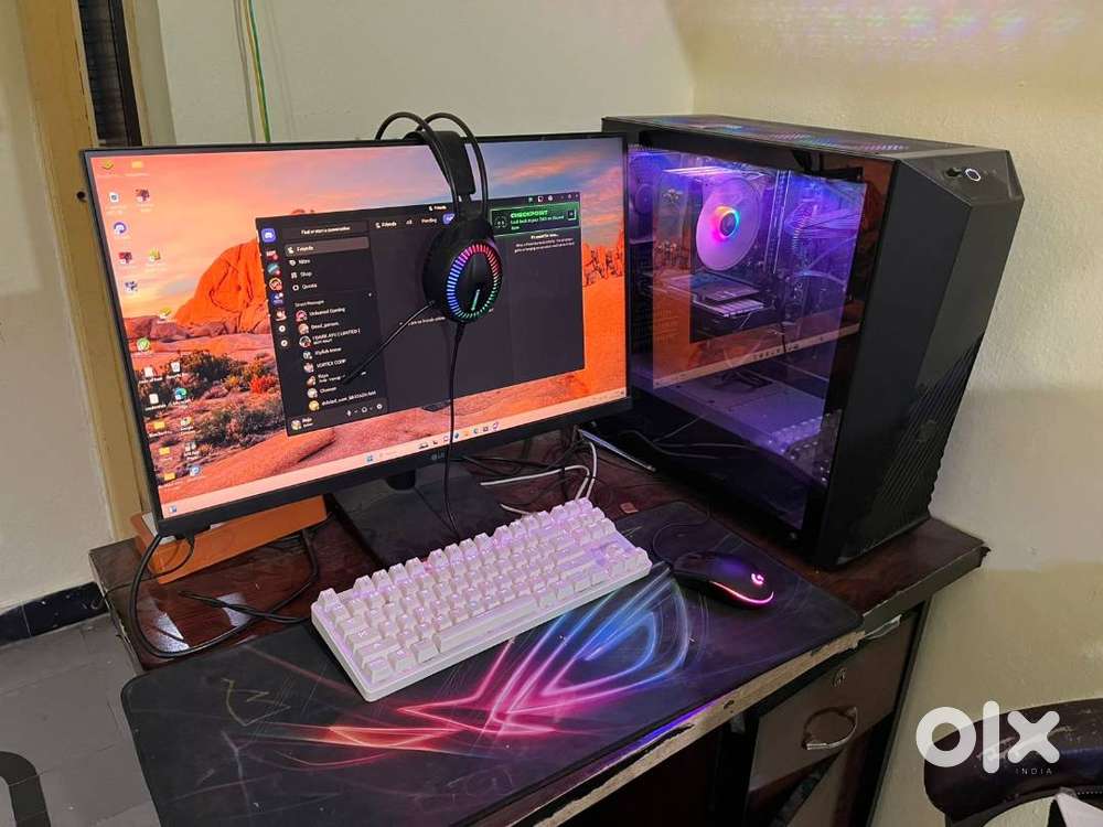 LG MONITOR AND CPU FULL SET UP FOR SALE