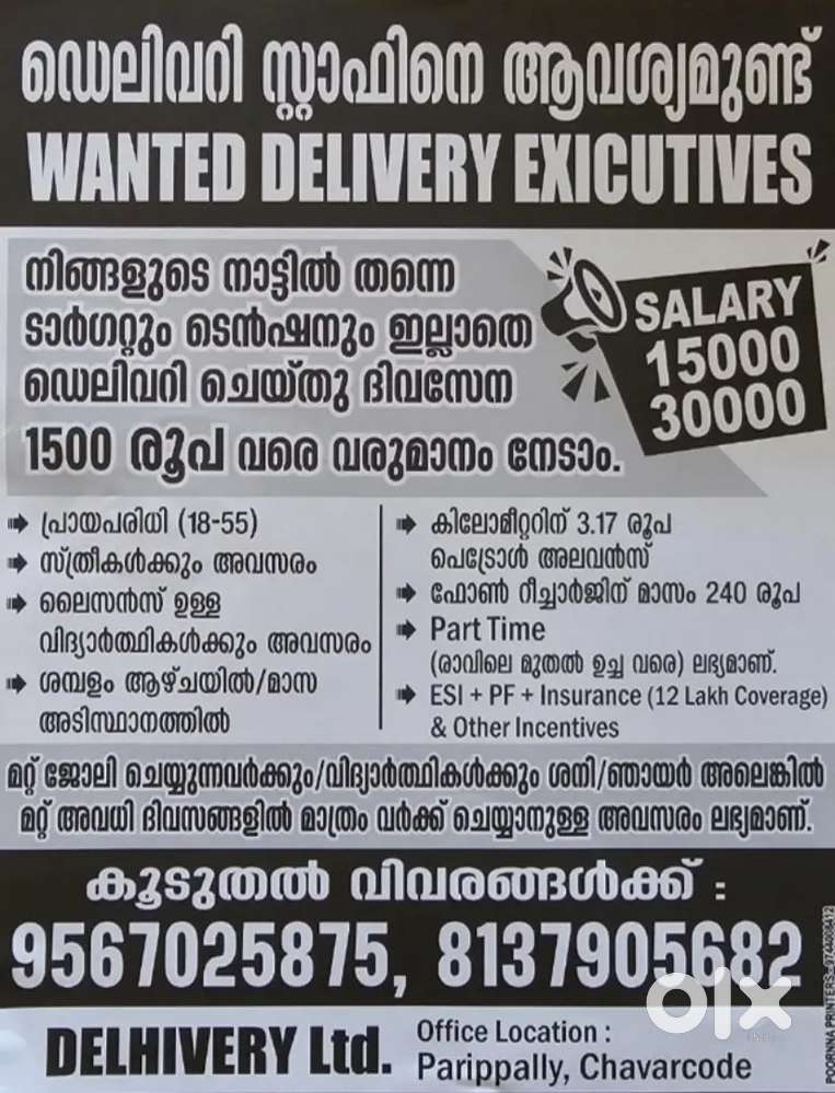 Delivery Executive