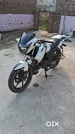 A good condition motorcycle