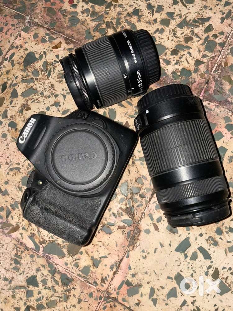 Canon 1500d all good condition with extra lens