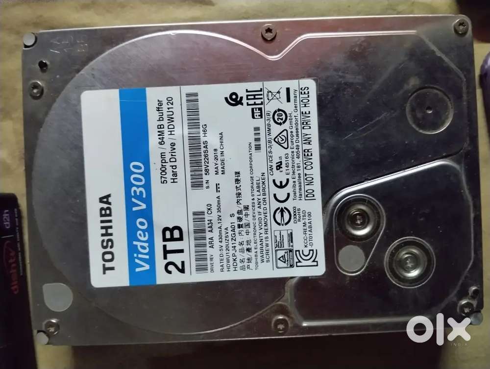 2 TB HDD Toshiba