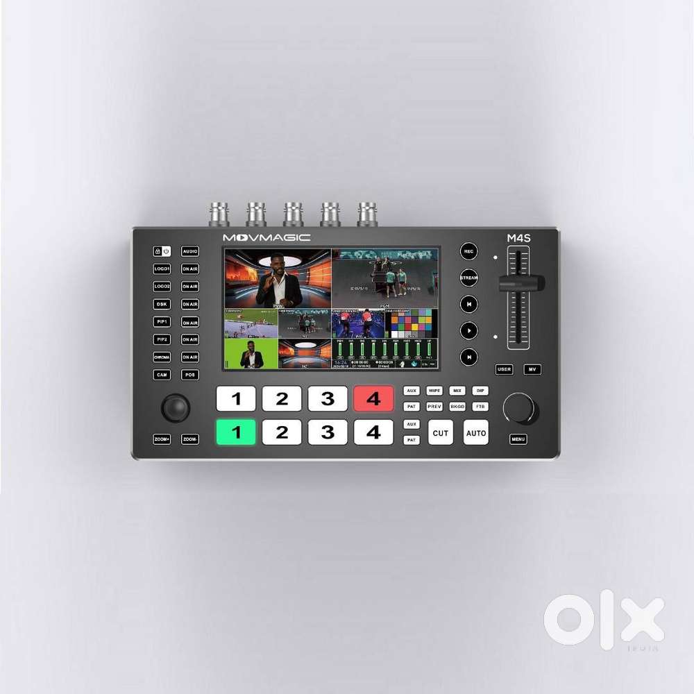 Movmagic 4K HD MI/SDI Video Mixer Switcher Broadcast Live Streaming 5-