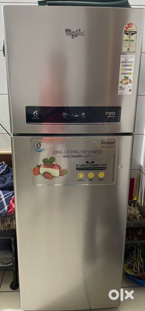 Whirphool 340 liters , with 10 years warranty