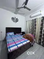1 BHK,Independent fully furnished room with AC for girls.