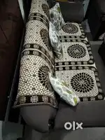 5 seater sofa set 1+1+3 good condition like  as a new