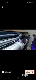 Uv roll to roll machine