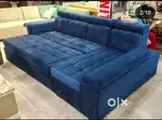 Luxirous design model sofa cumbed with launger available in starf furn