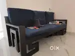 Wooden sofa set 5 years old