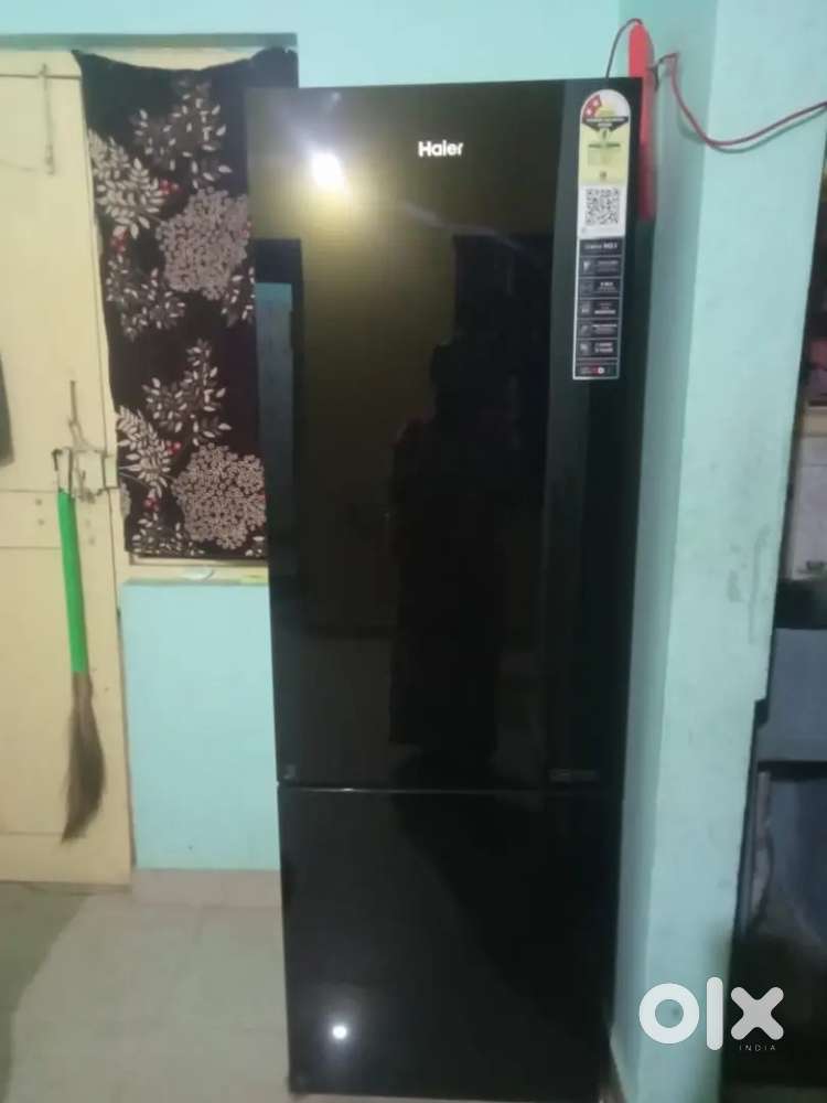Haier company double door fridge