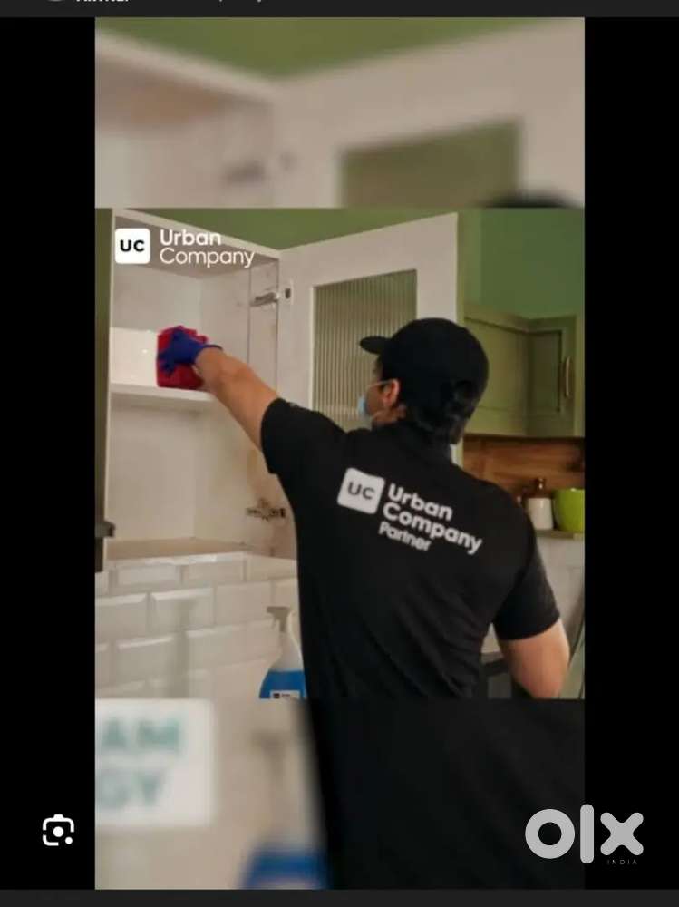 We hirings urban clap company for cleaning catagory