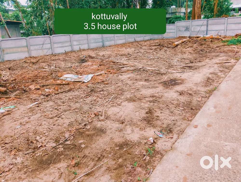 3.4 Cent House Plot Kottuvally For Sale