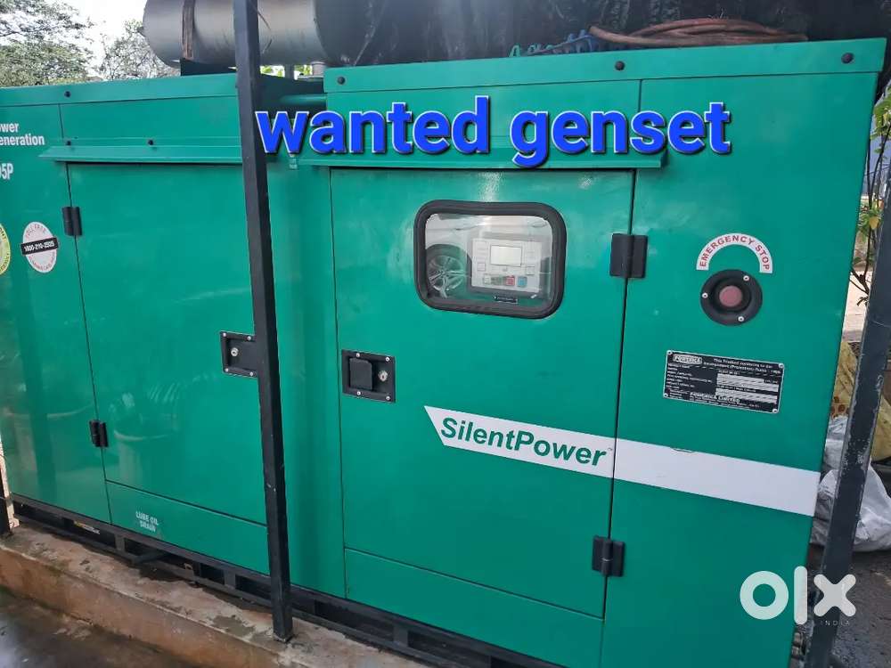Genset wanted 15kva