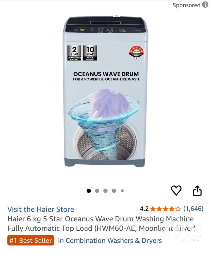 Brand New not used Washing machine