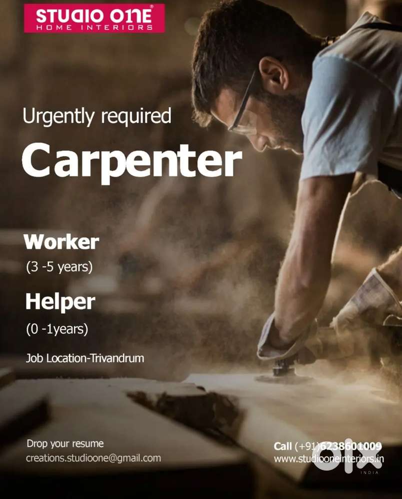 Urgently Required Carpenter